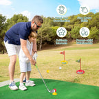 Kids Retractable Golf Club Set – Indoor & Outdoor Sports Toy Kids Golf Toy Set Richie's