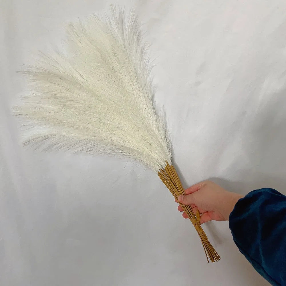 10PCS Fluffy Pampas Grass Artificial Stems 55CM | Wedding Decor Artificial Pampas Grass Richie's 11