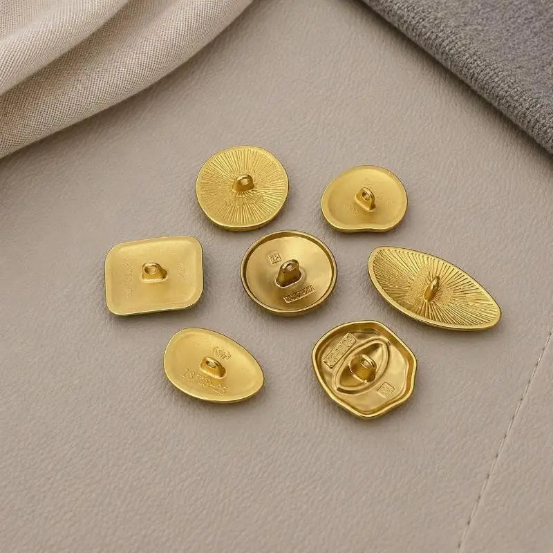 Eye-Shaped Alloy Buttons – DIY Sewing & Clothing Decoration Decorative Sewing Buttons Richie's