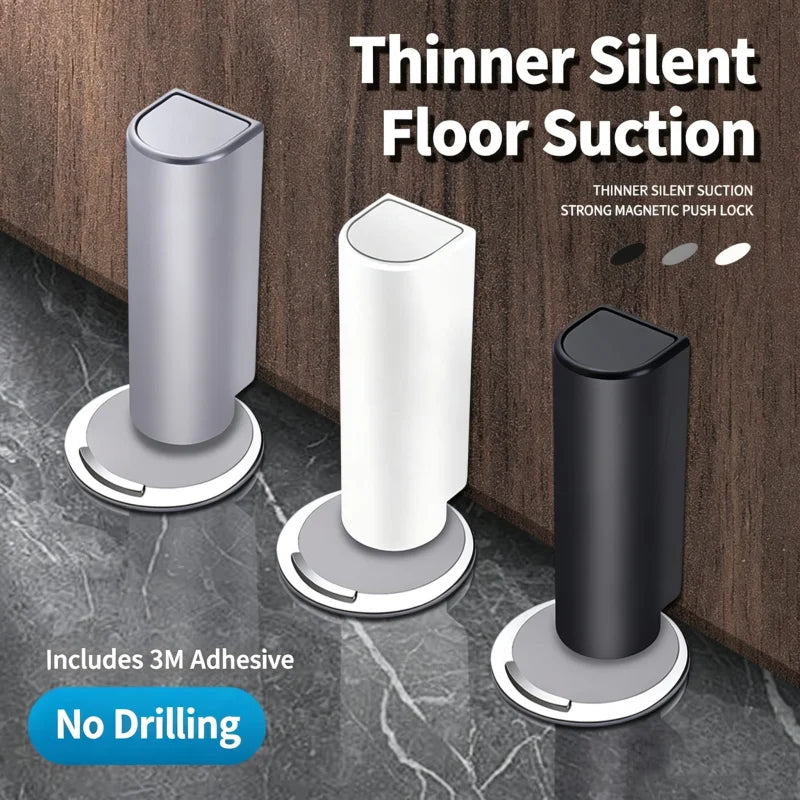 Magnetic Door Stopper Hidden Floor Mount Wall Protector Magnetic Door Stop Richie's