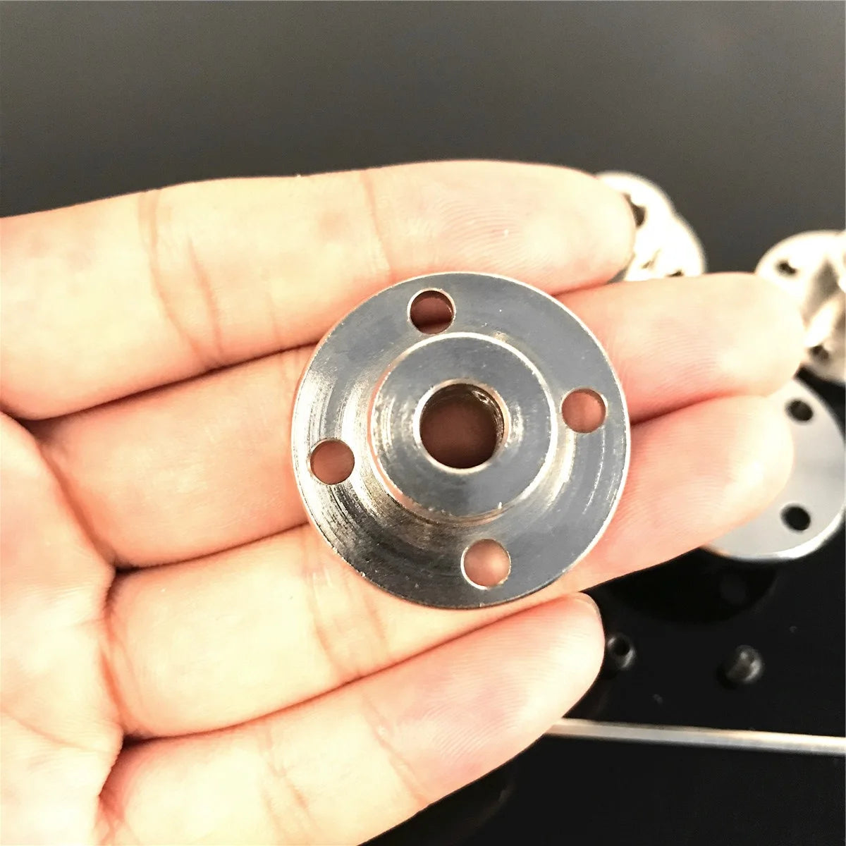 Rigid Flange Coupling 2–14mm Steel Shaft Coupler | KANDE Shaft Flange Coupling Richie's