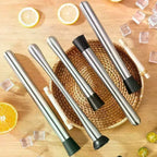 Stainless Steel Cocktail Muddler & Ice Crushing Hammer Tool Cocktail Muddler Tool Richie's