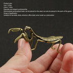 Solid Copper Praying Mantis Figurine Brass Collectible Ornament Copper Figurine Richie's
