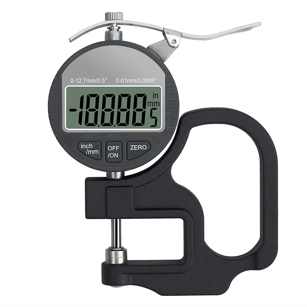 FTBTOC Digital Thickness Gauge 0–25.4mm Electronic Micrometer Digital Thickness Gauge Richie's