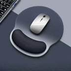 Ergonomic Wrist Rest Mouse Pad – Non-Slip Gradient Desk Mat Wrist Rest Mouse Pad Richie's Blue Black