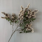 Artificial Nandina Berry Branch | 110cm Faux Floral Stem Artificial Floral Branch Richie's Orange