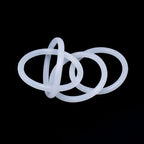 5-Pack White VMQ Silicone O-Rings CS5.7mm OD30–50mm Gasket Silicone O-Ring Gasket Richie's