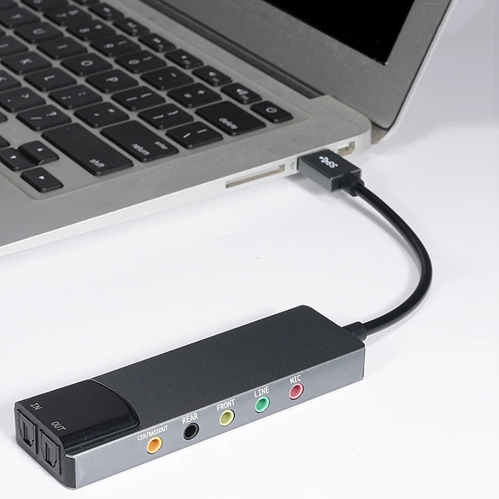 USB External Sound Card 7.1/5.1 CH AC-3 DTS Optical – PC USB Sound Card Richie's