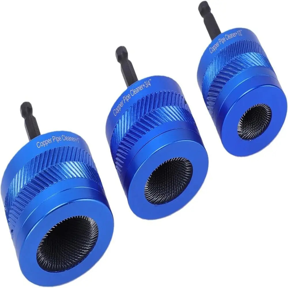 Spiral Pipe Cleaning Brush Set – 1/2, 3/4 & 1 Inch Drill Bit Pipe Cleaning Brush Richie's