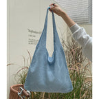 Large Capacity Knitted Crochet Shoulder Bag for Women Knitted Shoulder Bag Richie's