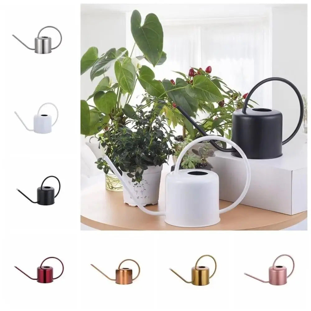 1.3L Stainless Steel Watering Can – Long Spout Garden Kettle Garden Watering Can Richie's