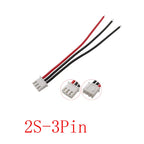 JST XH LiPo Balance Charger Connector 1S–7S 22AWG Silicone Battery Connector Cable Richie's 2S-3Pin 15CM 10Pcs
