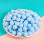 50Pcs Multicolored Polyester Pom Pom Balls – DIY Craft Supplies DIY Craft Pom Poms Richie's A45