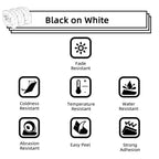 Dymo LetraTag Compatible Label Tapes 91331 for Phomemo P12 5-Pack Label Maker Tape Richie's