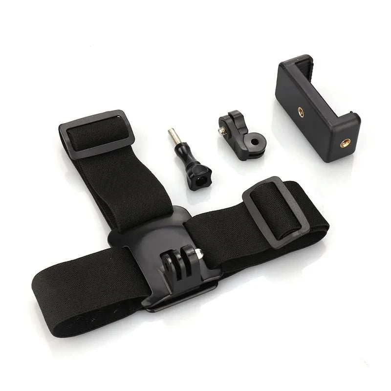 Head-Mounted Phone Stand for Vlog & Live Streaming POV Phone Mount Stand Richie's Black