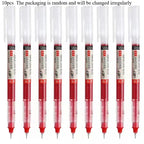 30-Pack Quick-Dry Gel Pens 0.5mm | Smooth Fast-Drying Ink Gel Pen Set Richie's Red 10pcs