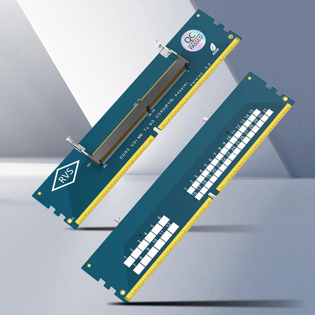 DDR5 SO-DIMM to DIMM Adapter | Laptop RAM to Desktop RAM Adapter Card Richie's