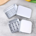 Square Aluminum Soap Box with Lid – Travel Soap Dish Travel Soap Dish Richie's