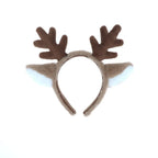 Christmas Deer Antler Faux Fur Headband – Cosplay Hair Hoop Costume Headband Richie's