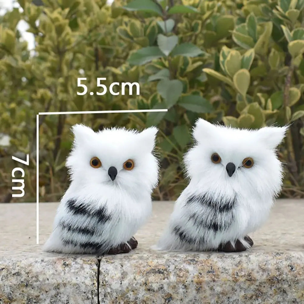 Faux Fur Animal Christmas Ornaments – Owl Bunny Squirrel Christmas Ornament Richie's