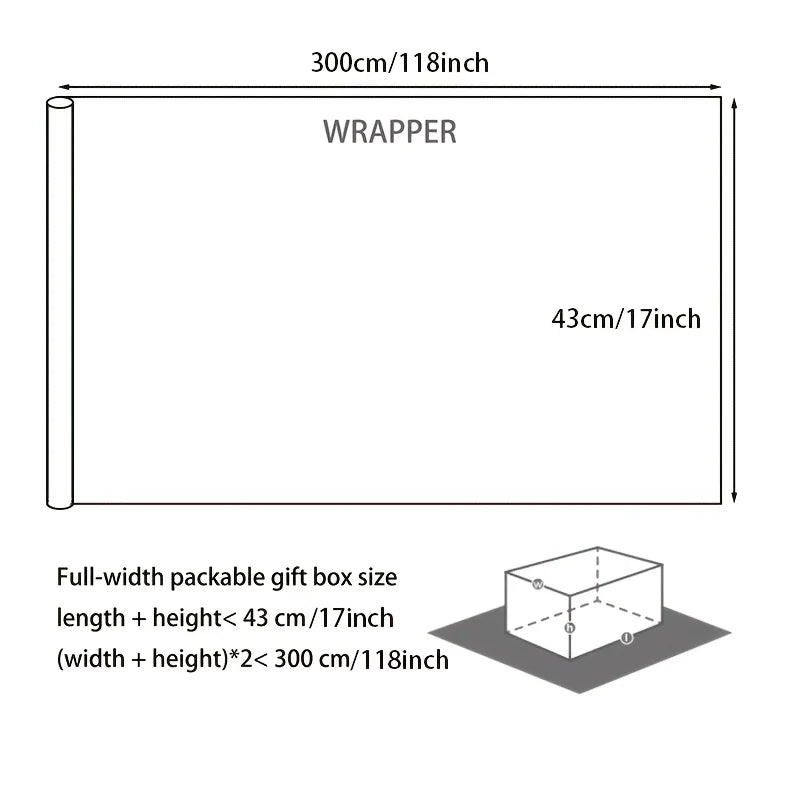 Christmas Kraft Wrapping Paper Roll – Vintage HoHoHo Design Gift Wrapping Paper Richie's