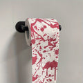 Halloween Blood Splatter Toilet Paper – Spooky Party Prop Roll Novelty Toilet Paper Richie's 5rolls