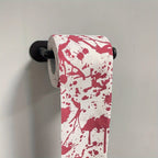 Halloween Blood Splatter Toilet Paper – Spooky Party Prop Roll Novelty Toilet Paper Richie's 5rolls
