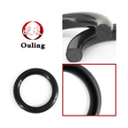 50pcs EPDM Black O-Rings Rubber Seals CS1/1.2mm OD 4–40mm Rubber O-Ring Seals Richie's