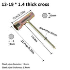 2-in-1 Spark Plug Socket Wrench – High Carbon Steel Spanner Socket Wrench Tool Richie's 19 14