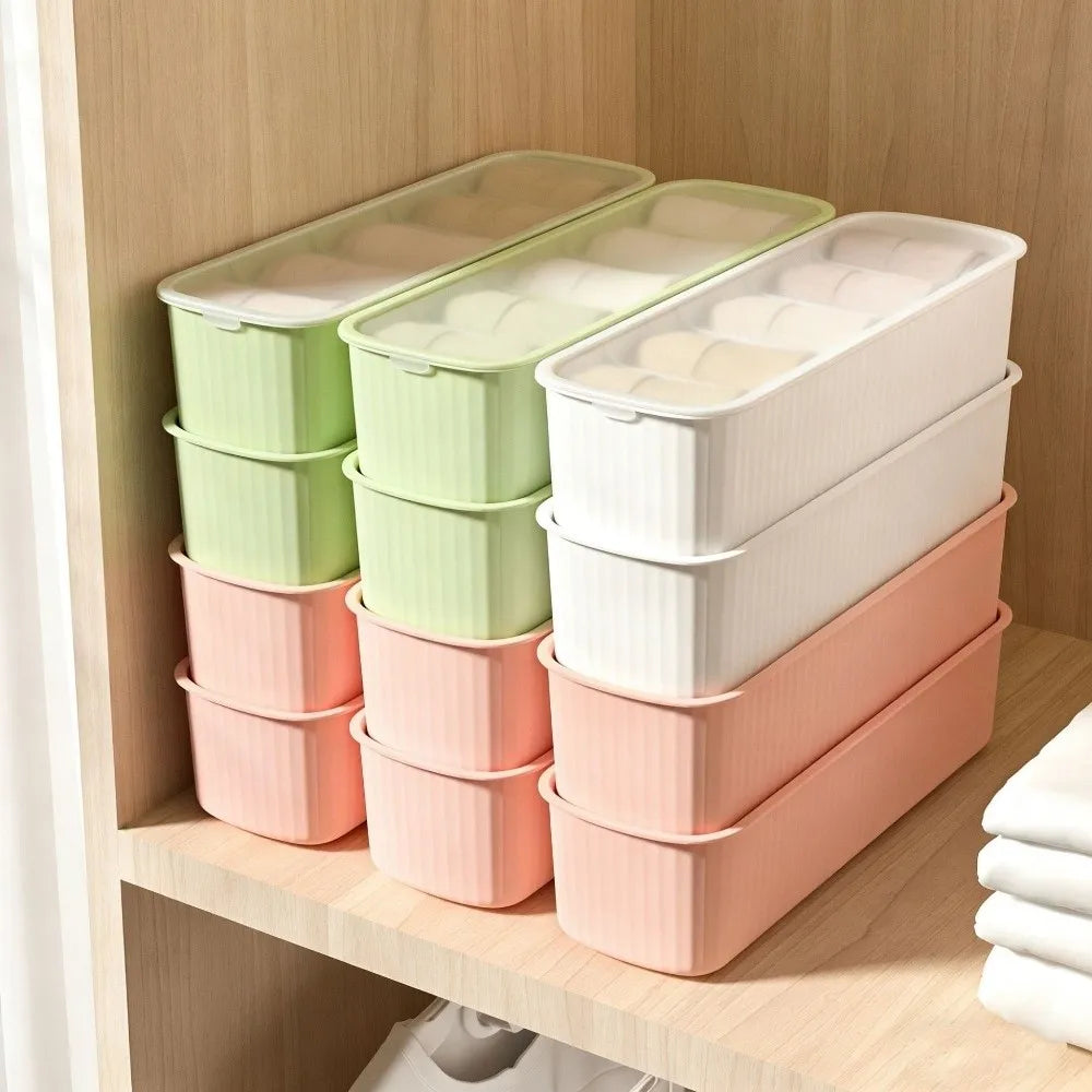 5-Grid Sock & Sundry Desktop Organizer Storage Box Drawer Organizer Box Richie's