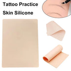 Silicone Tattoo Practice Skin Double-Sided Fake Skin 14×19cm Tattoo Practice Skin Richie's