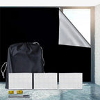 Portable Blackout Blind Thermal Insulated Window Shade Curtain Blackout Window Blind Richie's