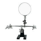 5X Helping Hand Magnifying Glass Stand with Alligator Clips Helping Hand Magnifier Richie's 1pcs