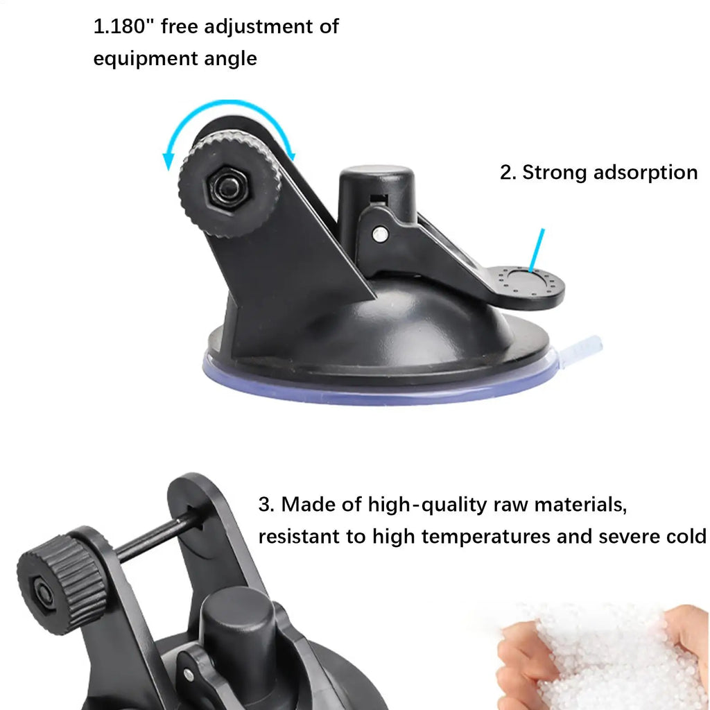 180° Adjustable Dash Camera Mount – Dashboard & Windshield Dash Camera Mount Richie's