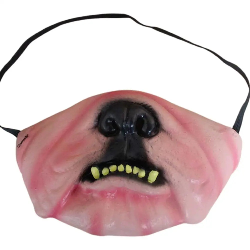 Halloween Latex Half Face Scary Mask – Cosplay Party Prop Halloween Costume Mask Richie's E