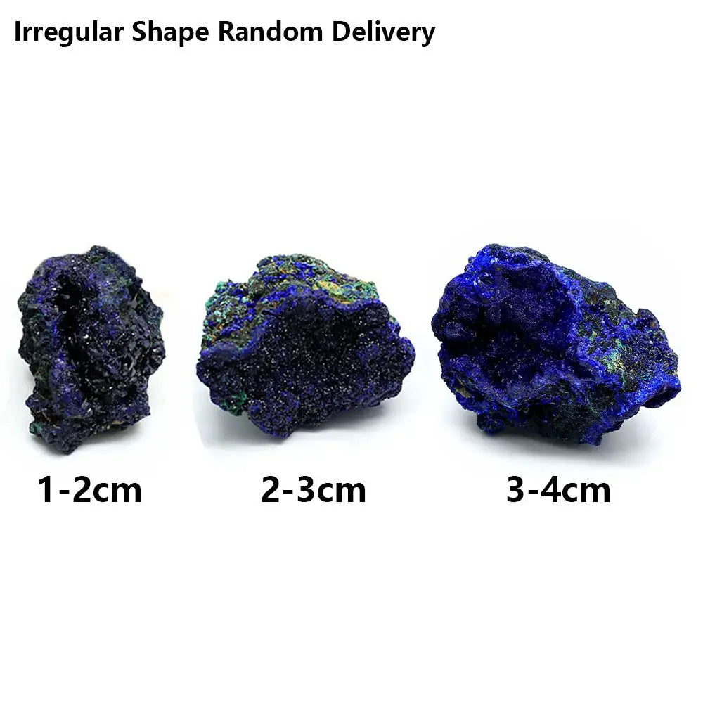 Natural Malachite Azurite Geode Raw Gemstone Mineral Specimen Gemstone Specimen Richie's