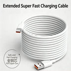 100W USB-C Fast Charging Cable 1M–10M | High-Speed Data Transfer USB-C Charging Cable Richie's