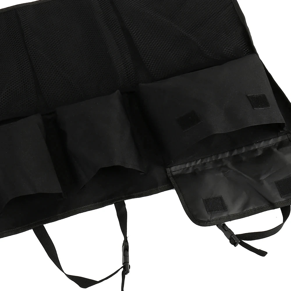 Folding Car Trunk Organizer – PU Leather Backseat Storage Bag Car Trunk Organizer Richie's