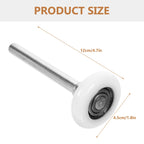 Nylon Ball-Bearing Garage Door Rollers with Stem | Heavy Duty Garage Door Rollers Richie's