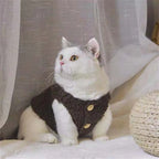 Cozy Fleece Pet Sweatshirt Vest for Cats & Small Dogs Pet Fleece Vest Richie's Coffee-2XL