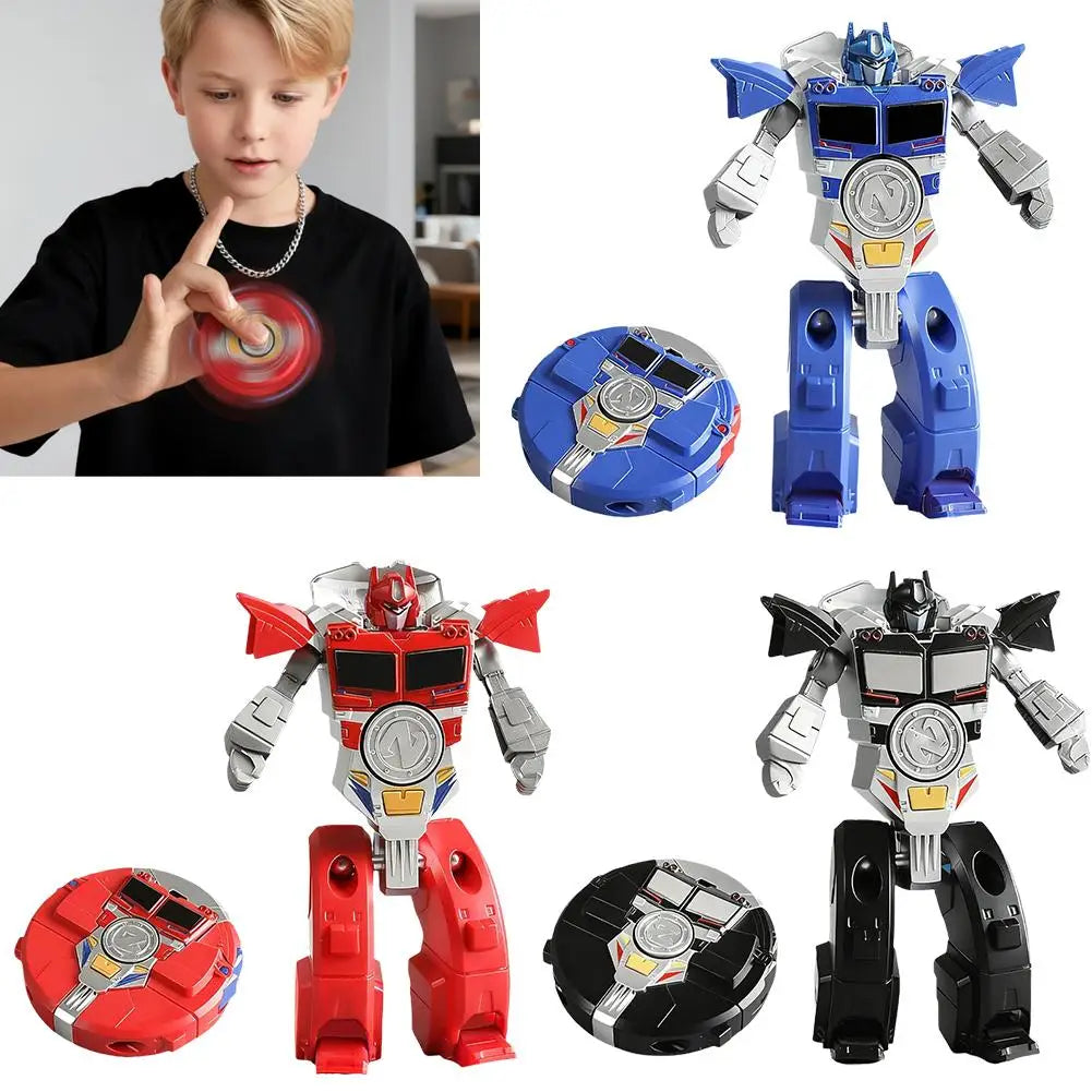 Transformable Robot Fidget Spinner – Sensory Toy for Kids & Adults Fidget Spinner Toy Richie's