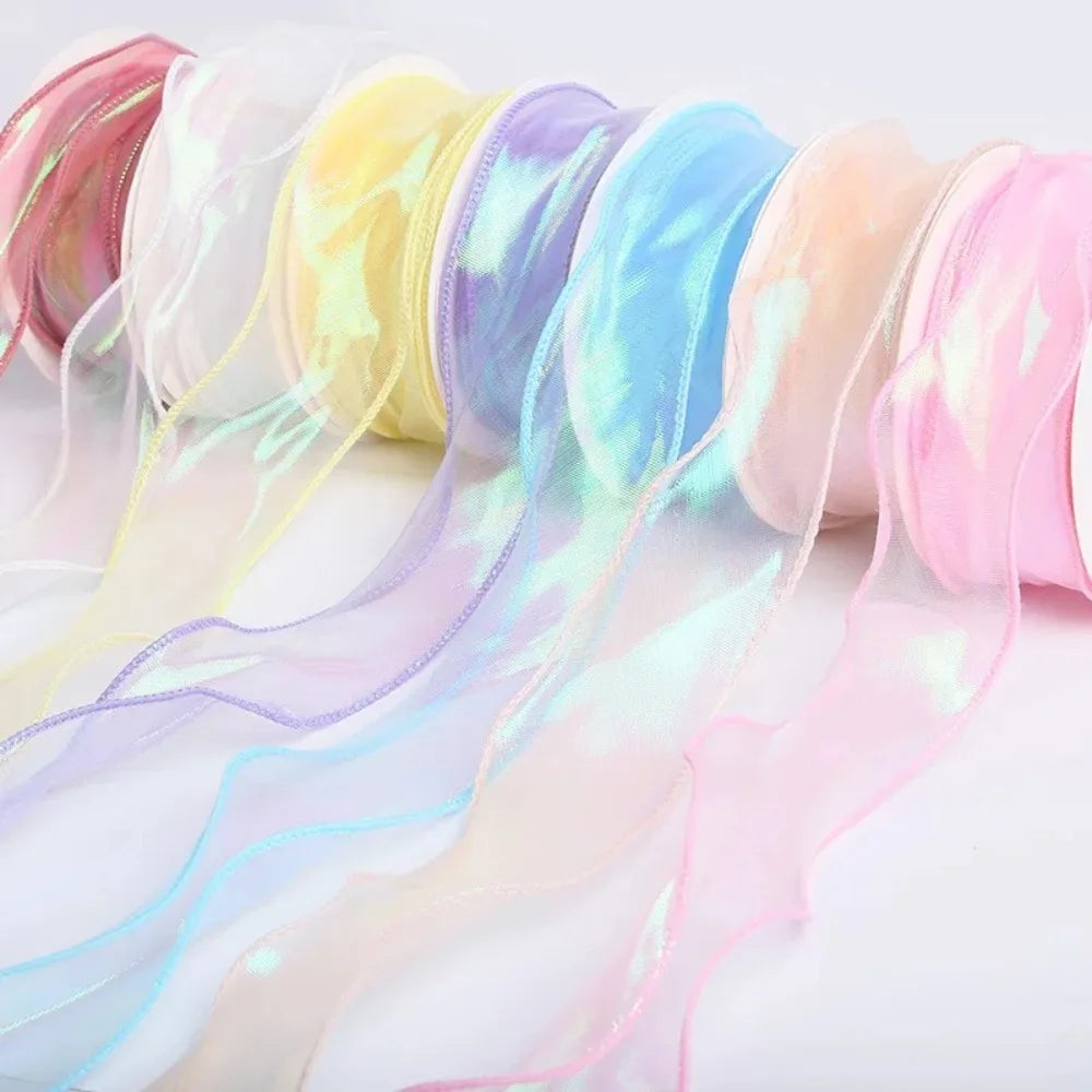 10 Yards Fishtail Yarn Bead Ribbon 40MM – DIY Gift Wrap Craft Craft Ribbon Richie's