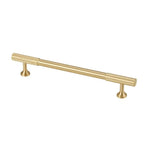 Solid Brass Cabinet Handles Vertical Fluting Drawer Pulls Cabinet Drawer Pulls Richie's