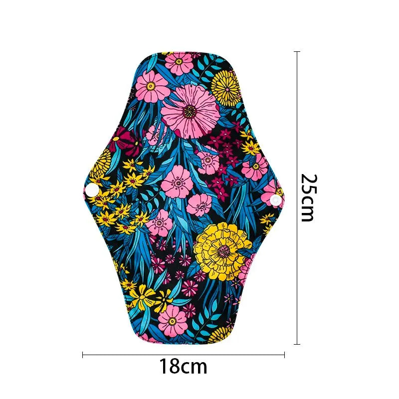 5-Pack Reusable Cloth Menstrual Pads – AWJ Heavy Flow Reusable Menstrual Pads Richie's