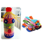 12Pcs Colorful Braided Paper Rope Twine for Gift Wrapping & DIY Craft Twine Set Richie's