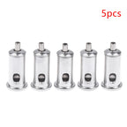 Silver Wire Rope Cable Clamp for Chandelier & Lighting Hardware Wire Cable Clamp Richie's 5Pcs