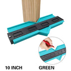 Contour Profile Gauge Duplicator – 5" & 10" Woodworking Tool Contour Profile Gauge Richie's 10 Inch Green