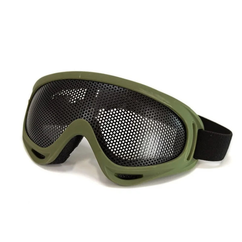 Tactical Airsoft Paintball Metal Mesh Goggles – UV Protection Tactical Mesh Goggles Richie's