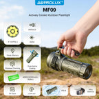 Astrolux MF09 26000LM LED Flashlight 600M Range + Cooling Fan High-Lumen LED Flashlight Richie's