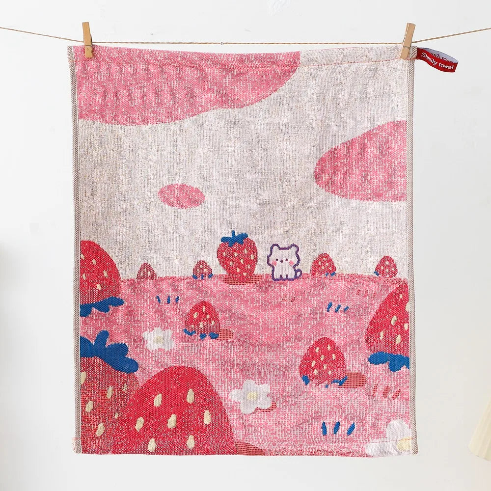 Large 4-Layer Cotton Gauze Hand Towel 34x40cm – Quick Dry Cotton Hand Towel Richie's 4